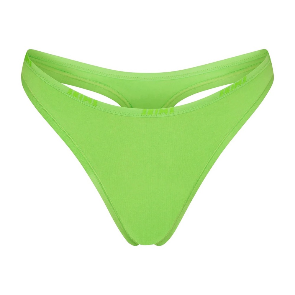 Skims - COTTON LOGO DIPPED THONG (2psc)